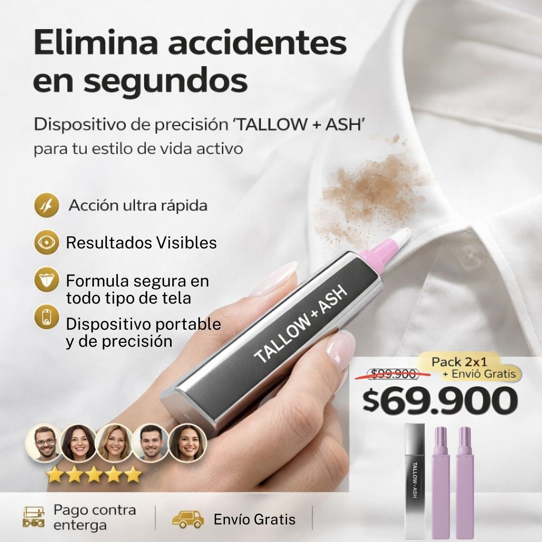 Elimina manchas en segundos, estés donde estés pagas 1 llevas 2