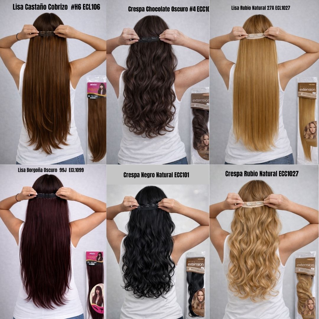 VoluMax Natural - Consigue un largo envidiable y volumen extremo sin dañar tu cabello natural.