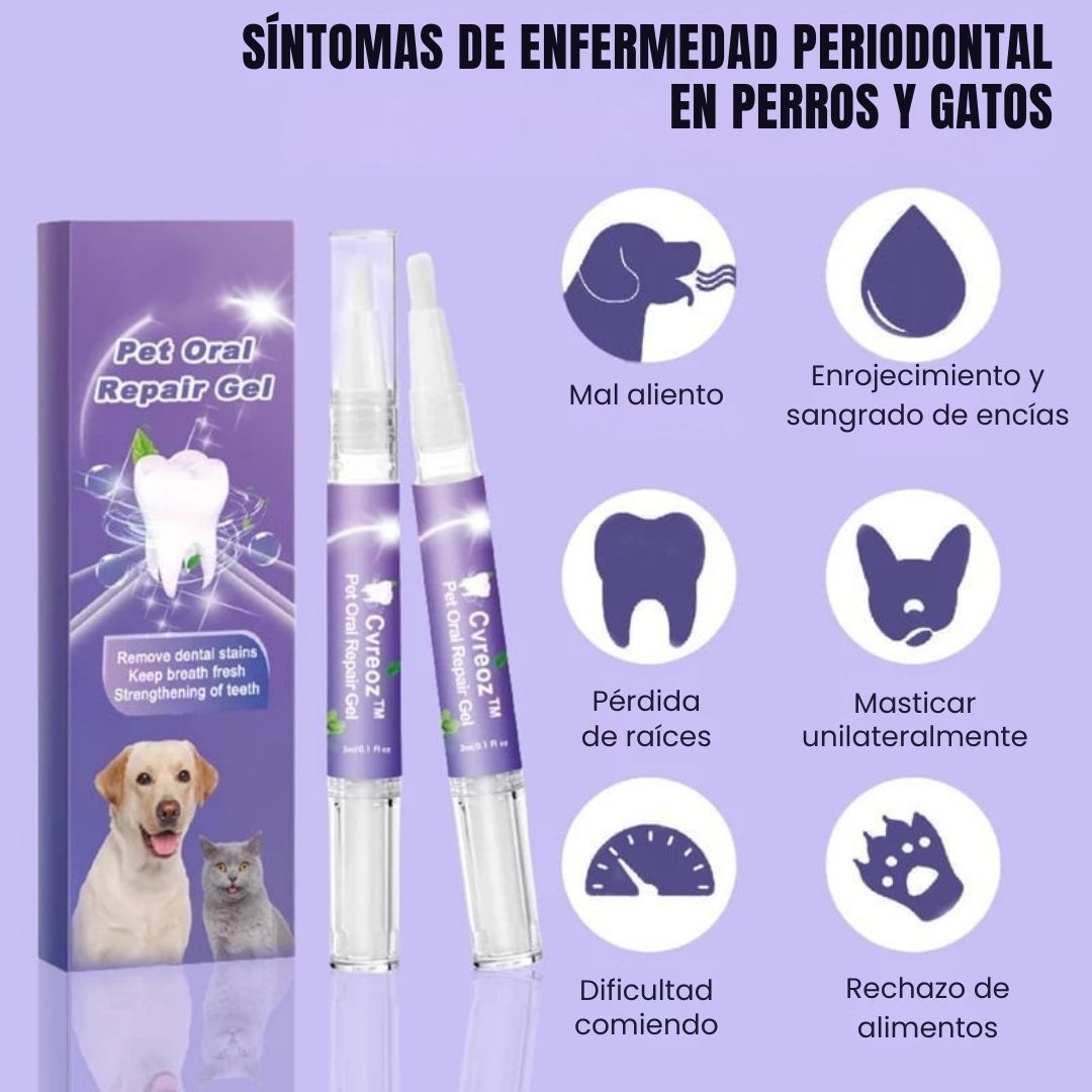 Cuidado Oral Pet – El gel dental que protege la sonrisa de tu mascota sin cepillo ni enjuague