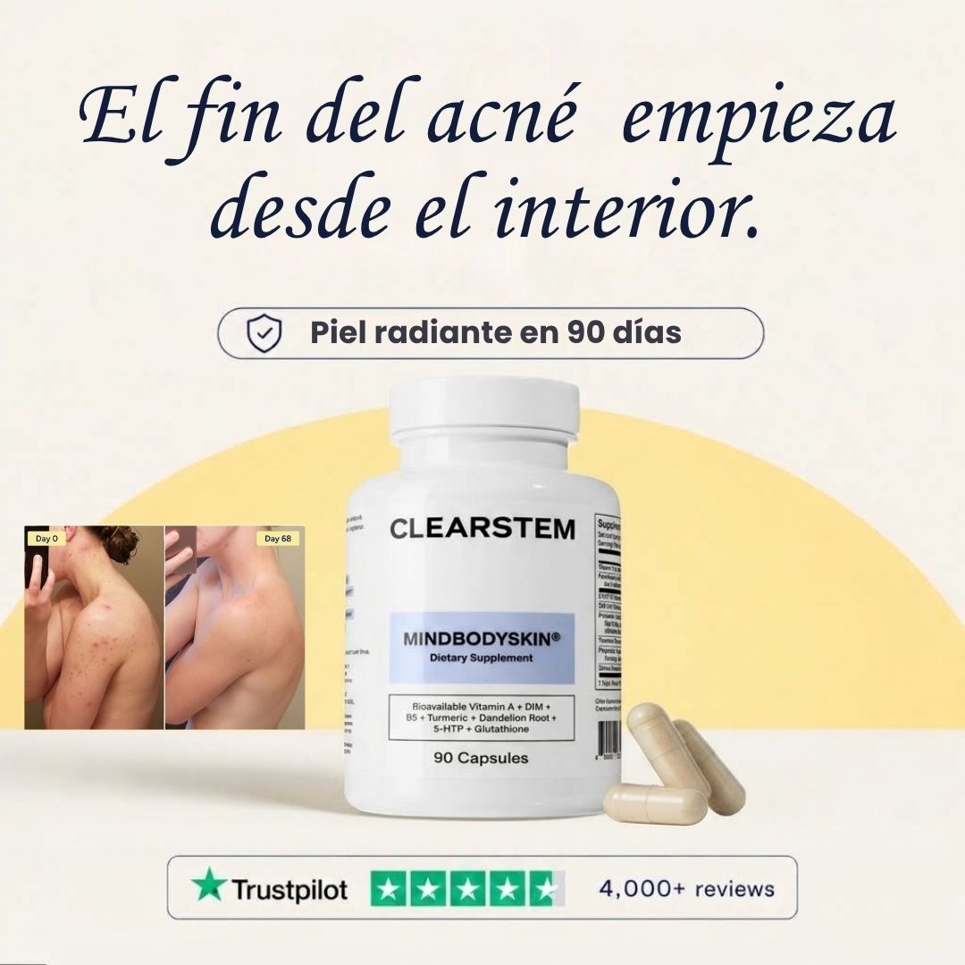 Recupera el control de tu piel y la confianza ante el espejo con el poder del equilibrio interno diario.