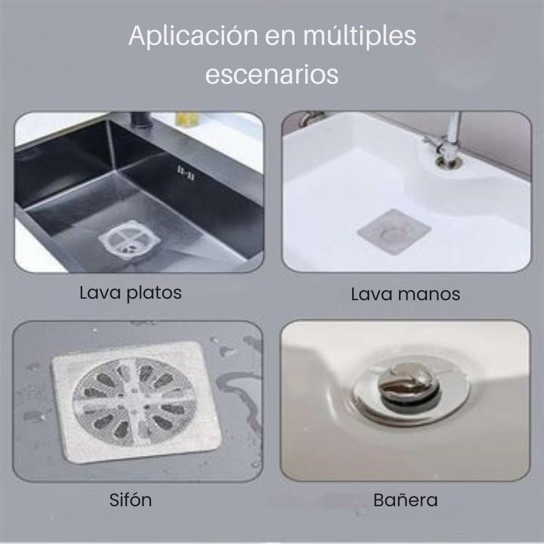 Adiós Atascos™ X 50 Uds – La forma más fácil de mantener tus desagües limpios y sin malos olores.