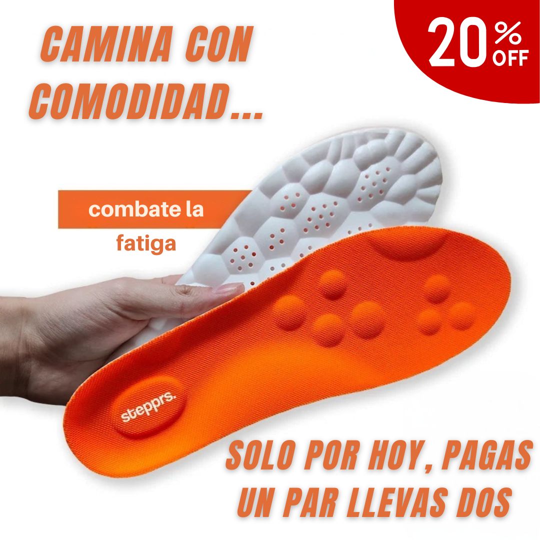 StepPro™ – Plantillas de Masaje para Alivio y Comodidad Todo el Día