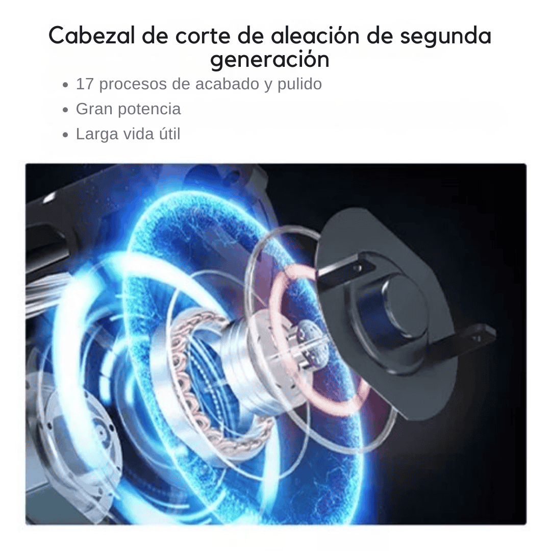 CORTA UÑAS ELECTRICO - Con Luz Led y Recargable