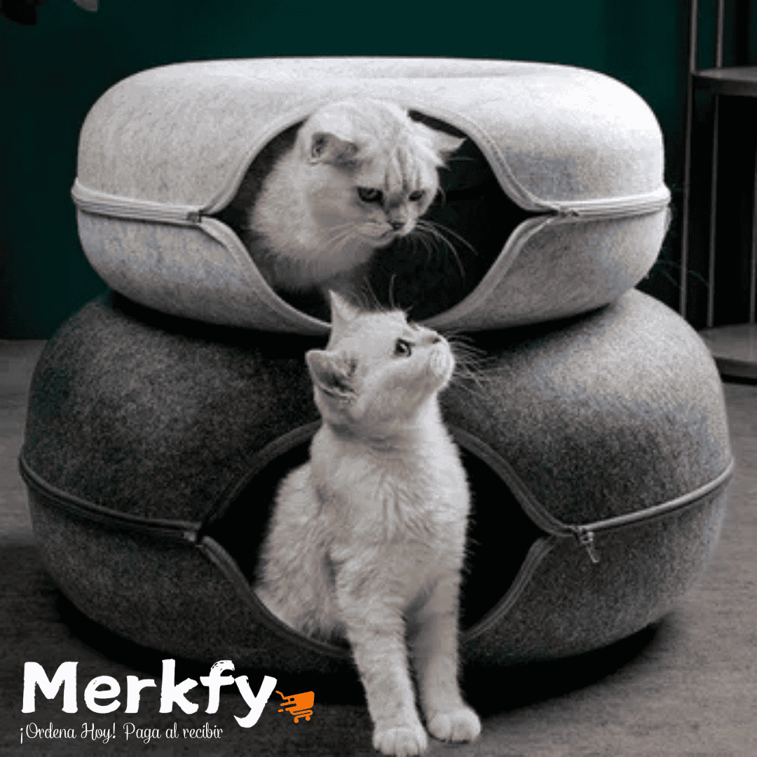 CAMA TÚNEL - cama multiusos para Gatos