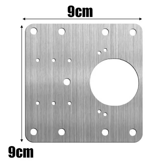 PLATINAS PARA REPARAR y REFORZAR BISAGRAS X 4