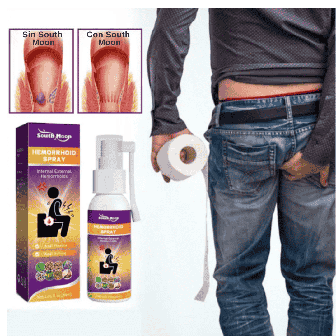 HERBAL HEMORROIDES-Potente Spray Para Hemorroides PAGAS 1 LLEVAS 2