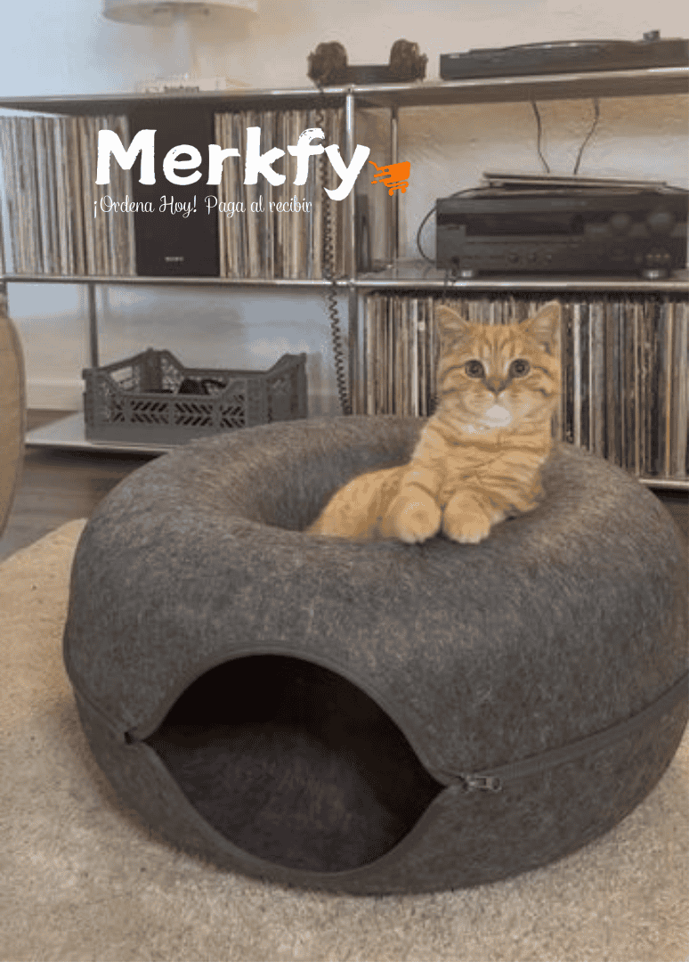 CAMA TÚNEL - cama multiusos para Gatos