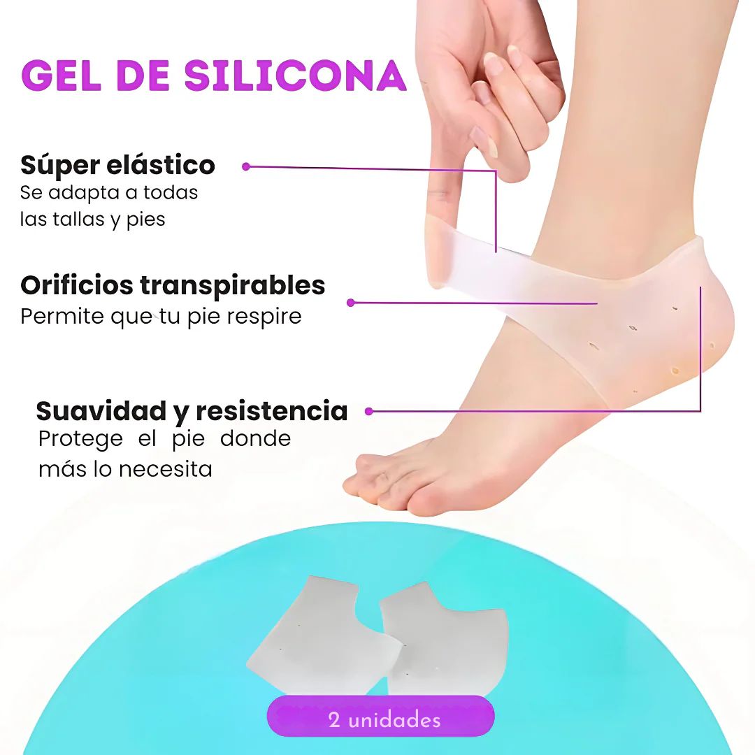 SilicoTalón™  Talonera Ortopédica — Comodidad que se siente desde el primer paso