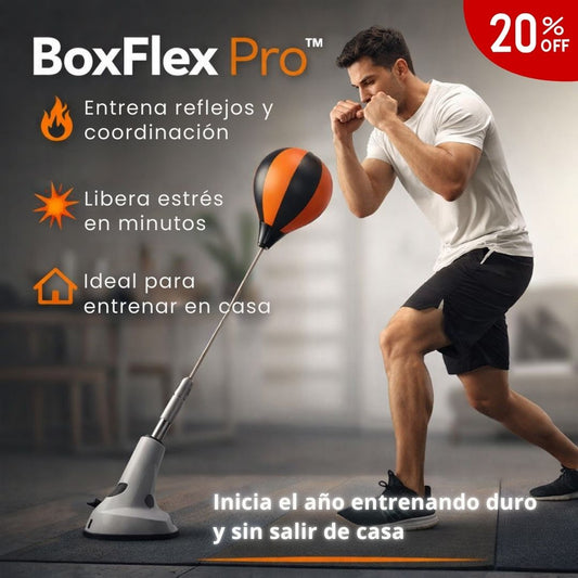 🥊 Entrena, libera estrés y mejora tus reflejos en minutos con BoxFlex Pro™
