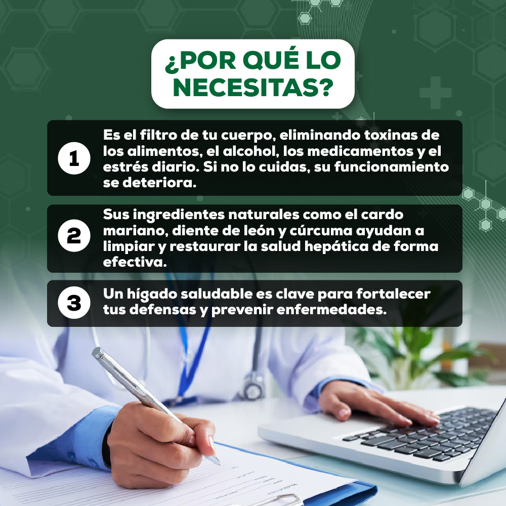 Desintoxica tu cuerpo desde el hígado con Liver Cleanse & Detox