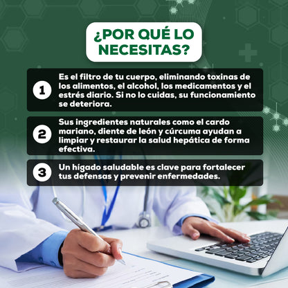 Desintoxica tu cuerpo desde el hígado con Liver Cleanse & Detox