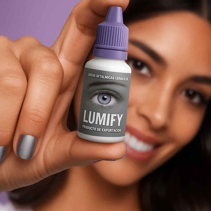 LUMIFY Dile Adiós al Aspecto Cansado y Ojos Rojos en 1 Minuto: Recupera el Brillo Natural de tu Mirada