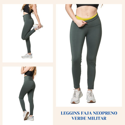ControLift Leggins | Control visual del abdomen con Neopreno