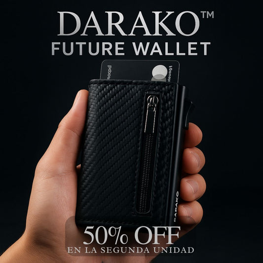 Billetera Anticlones Darako™: Protege tus tarjetas con estilo-50% Off en la segunda unidad comprando ahora