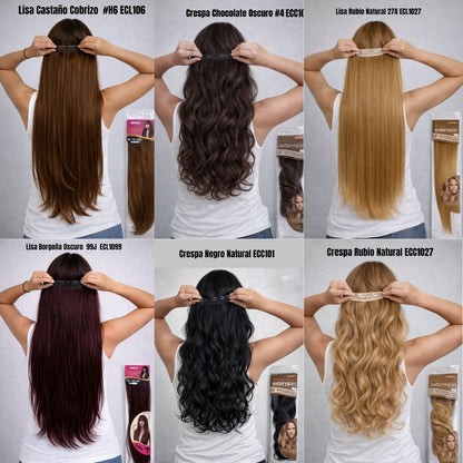 VoluMax Natural - Consigue un largo envidiable y volumen extremo sin dañar tu cabello natural.