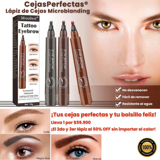 CejasPerfectas® - Lápiz efecto microblading 24H sin retoques