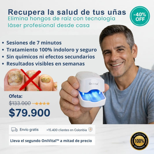 OniVital™ La Forma Fácil de Cuidar Uñas Difíciles