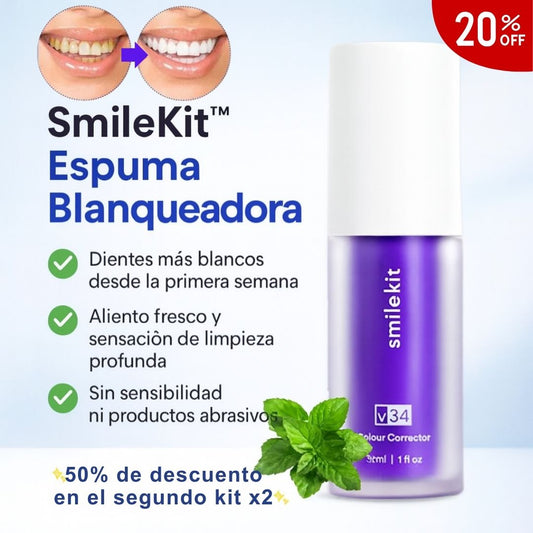 Smilekit Serum Blanqueador X2 Unidades