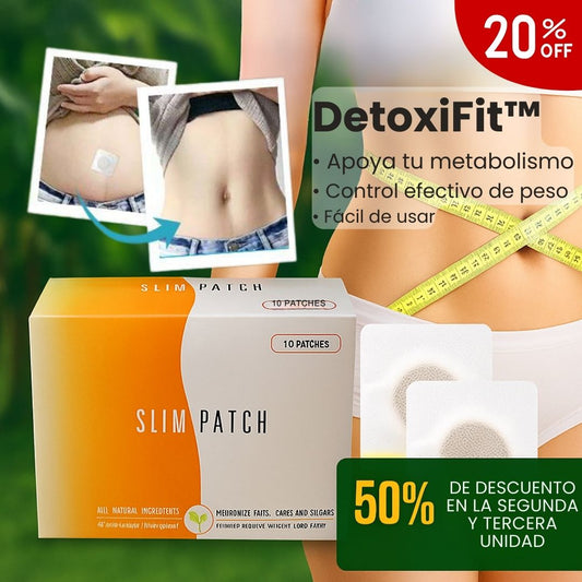 DetoxiFit™ – El parche natural que te ayuda a lucir un abdomen más plano.
