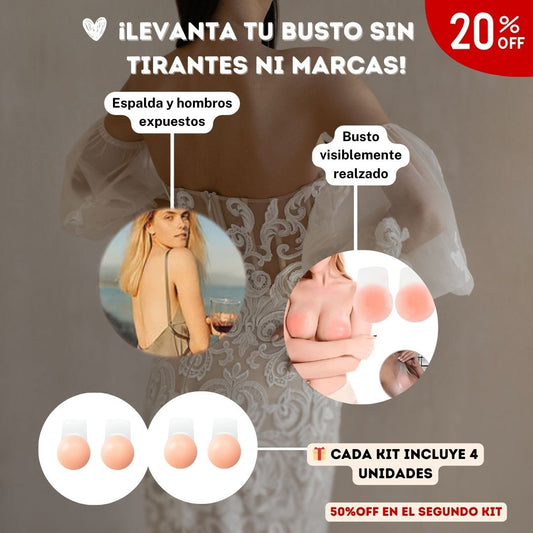 Bralift™ Kit x4 Uds – Tu escote natural, sin brasier y sin incomodidad