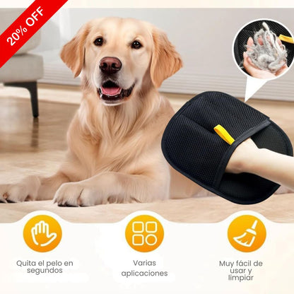 Guante de Aseo Profesional 2025 – Depilación y limpieza eficiente para mascotas y superficies