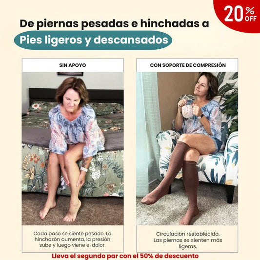 Miracle™ – Medias de Compresión que Descansan tus Piernas