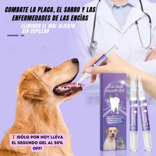 Cuidado Oral Pet – El gel dental que protege la sonrisa de tu mascota sin cepillo ni enjuague