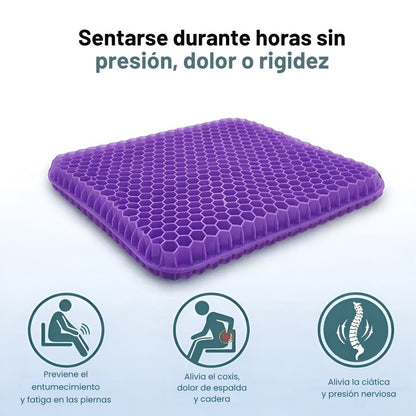 Comfort Seat™: Cojín transpirable premium|El secreto para trabajar o conducir durante horas sin sentir el peso del día