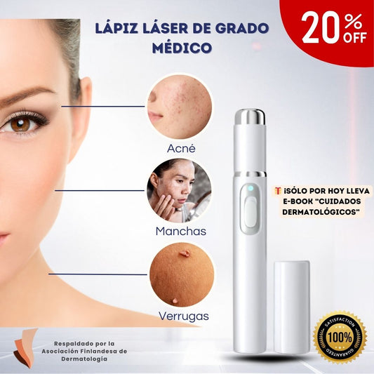 Lápiz láser ProCare: Elimina imperfecciones de la piel desde casa con tecnología profesional