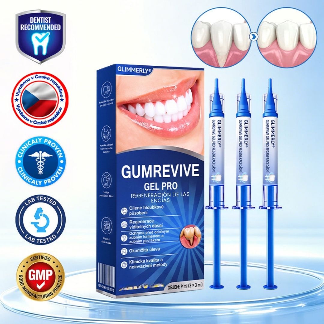 GumRevive: El Producto de Cuidado Avanzado que Devuelve la Firmeza, Color Saludable y Confort a tus Encías en Tiempo Récord.