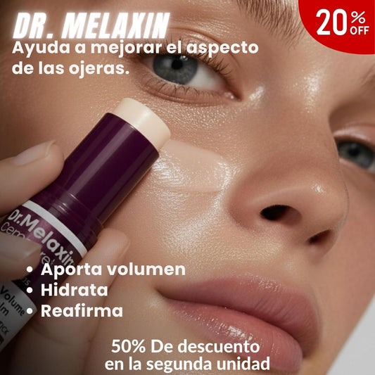 Dr. Melaxin stick 10ml | Recupera volumen bajo los ojos y luce 10 años más joven