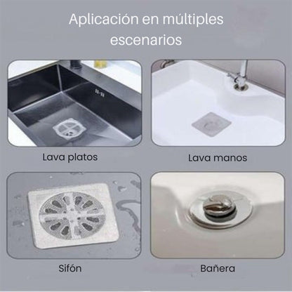 Adiós Atascos™ X 50 Uds – La forma más fácil de mantener tus desagües limpios y sin malos olores.
