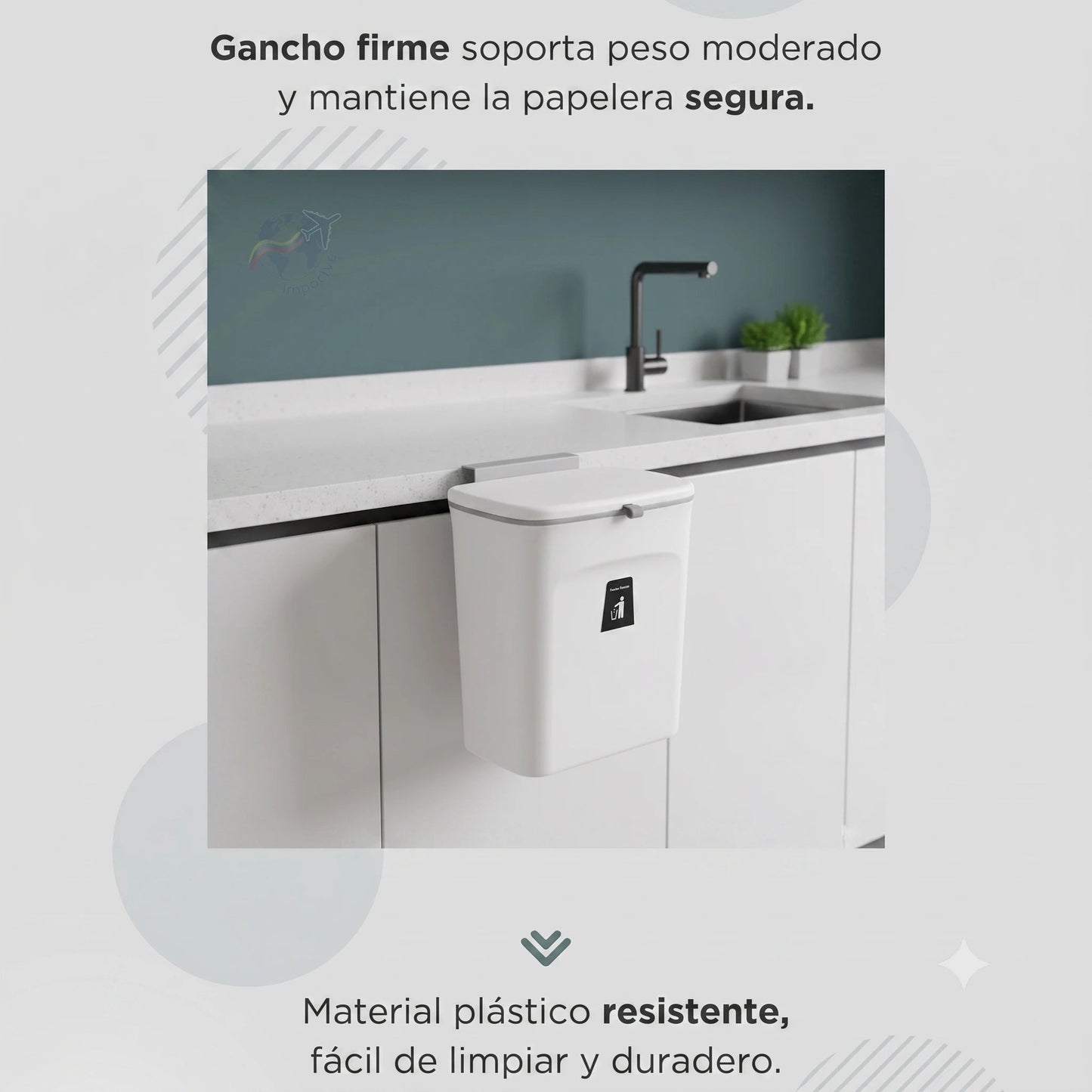 🗑️ ¡Di Adiós al Desorden! | Papelera Multifuncional