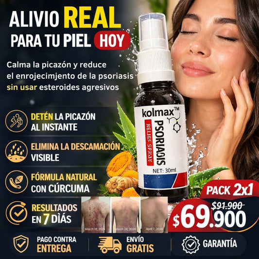 DermaCalm™ Spray – Alivio inmediato para piel irritada X2 UND
