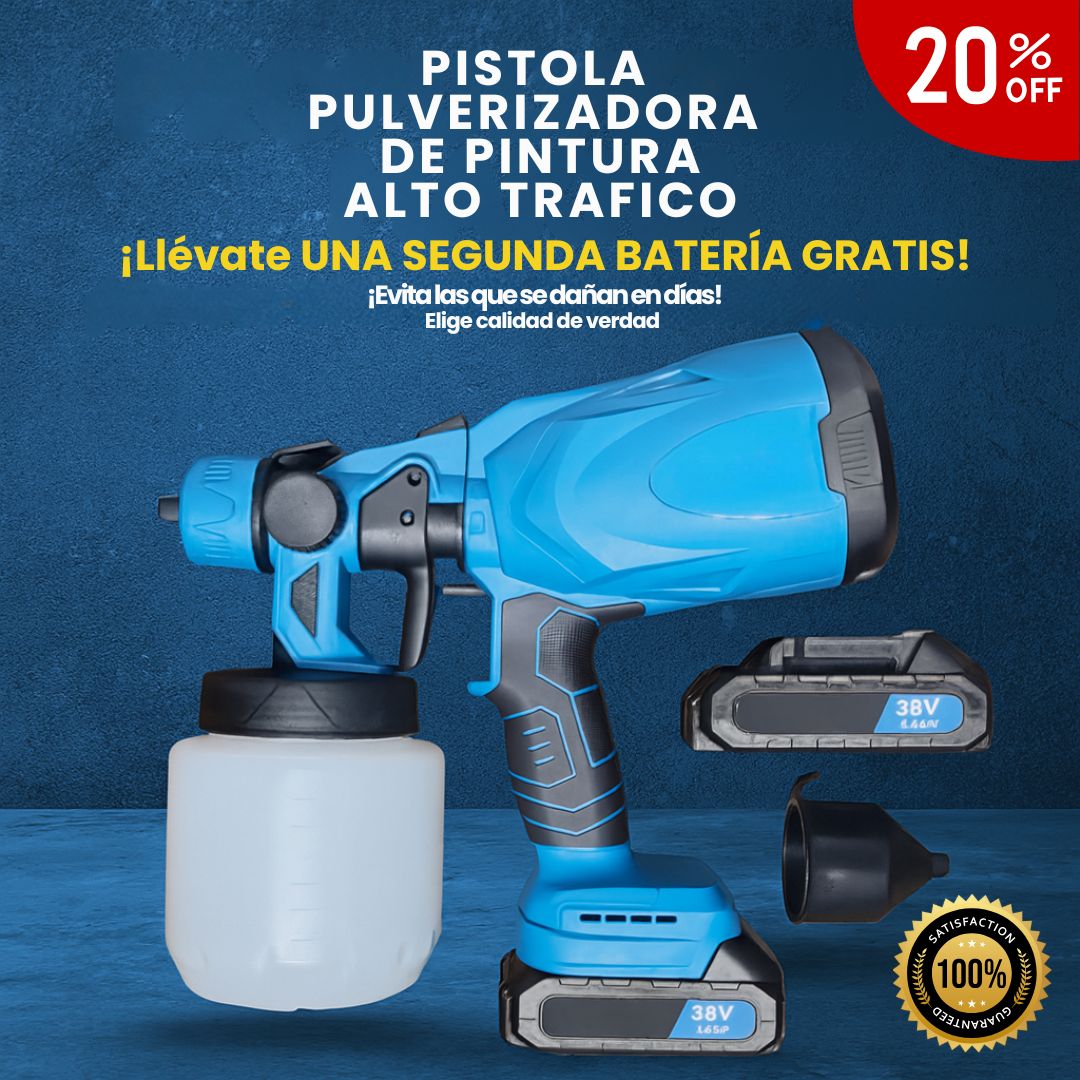 ProPulveriza Makita 2 Baterías – ¡Pinta como un profesional sin cables ni complicaciones!