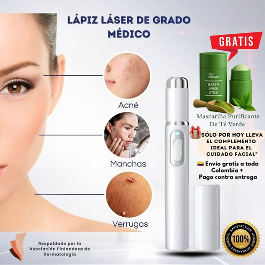Lápiz láser ProCare: Elimina imperfecciones de la piel desde casa con tecnología profesional