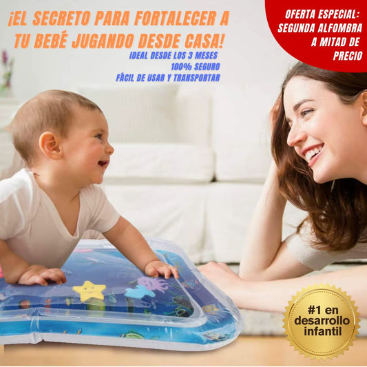 FloatyFun™ – Alfombra de Agua Interactiva para Bebés