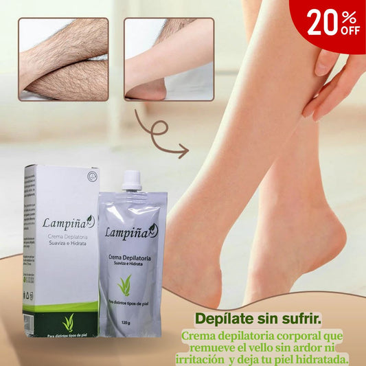 Lampiña: Elimina el vello sin dolor y deja tu piel suave en solo 5 minutos