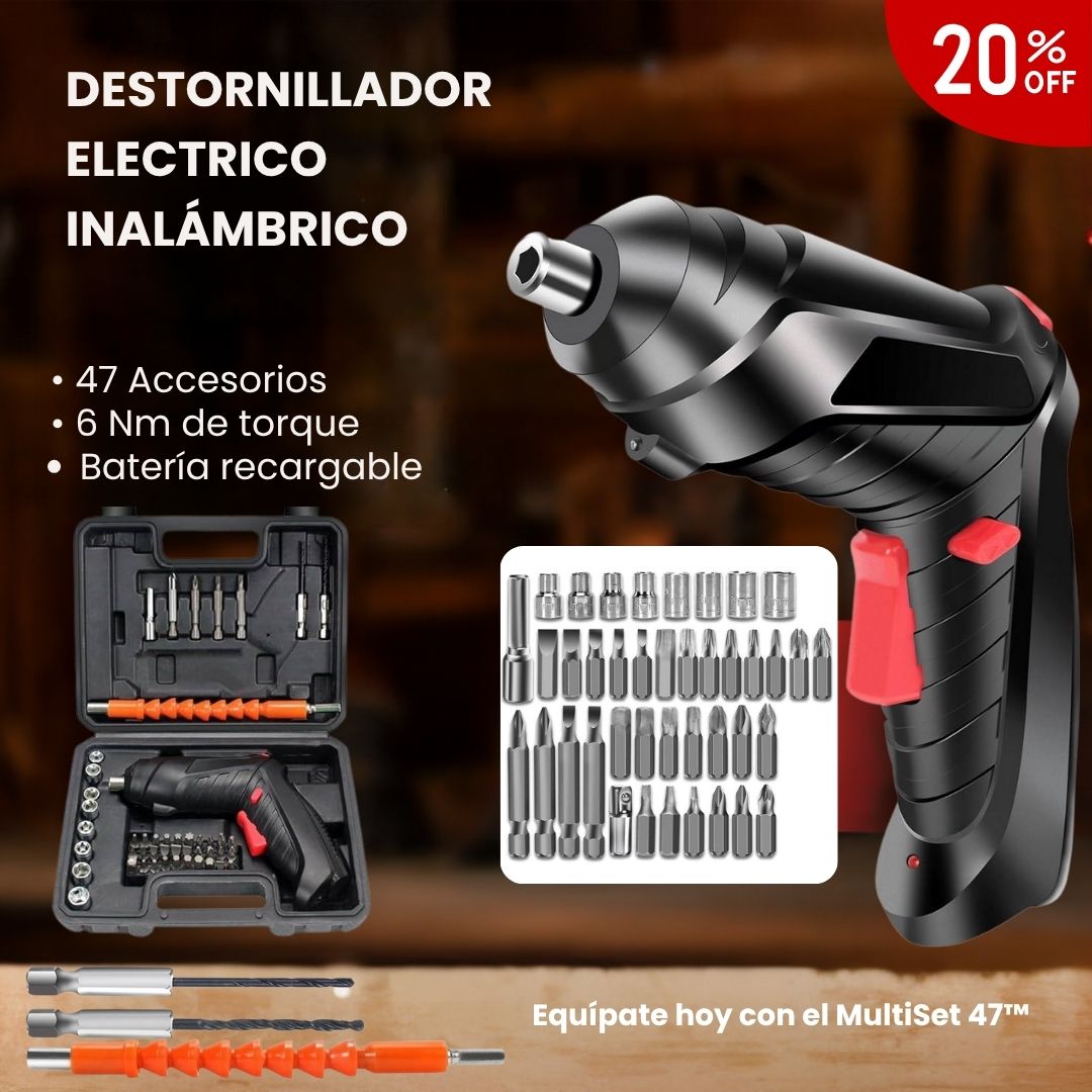 MultiSet 47™ – Potencia y precisión en tu mano